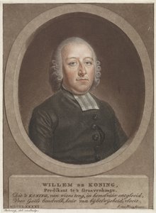 説教者ウィレム・デ・コーニングの肖像 作： Benjamin Samuel Bolomey