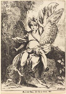 復活の天使 作： Benjamin West
