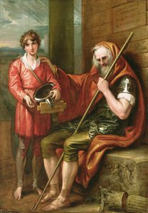 ベリサリウスと少年、1802年 作： Benjamin West
