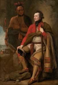 ガイ・ジョンソン大佐とカロンヒョンテ（デビッド・ヒル大佐） 作： Benjamin West