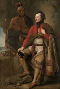 ガイ・ジョンソン大佐とカロンヒョンティ（デビッド・ヒル大尉） 作： Benjamin West