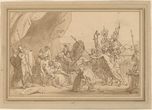 将軍の死 作： Benjamin West