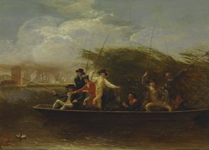紳士釣り 作： Benjamin West