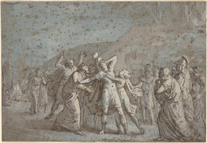 エフタの娘 作： Benjamin West