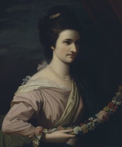 エリザベス・ミルワードさん 作： Benjamin West
