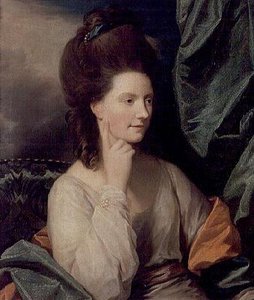 クラッソーのウィリアム・アバークロンビー夫人の肖像 作： Benjamin West