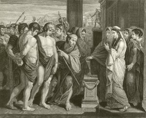 ピラードとオレステス 作： Benjamin West