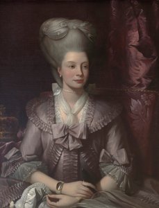 シャーロット女王 作： Benjamin West