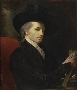 自画像 作： Benjamin West