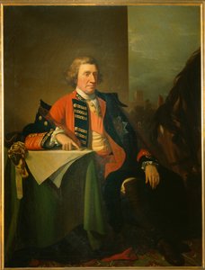 サー・ジョン・グリフィン (キャンバスに油彩) 作： Benjamin West