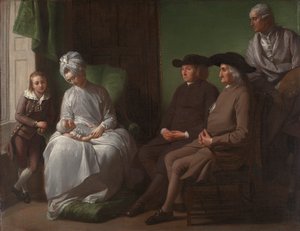 Taiteilija ja hänen perheensä 作： Benjamin West