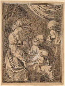 エジプトへの逃避 作： Benjamin West