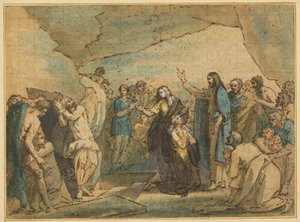 ラザロの復活 作： Benjamin West