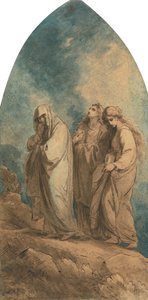 三人のマリア 作： Benjamin West