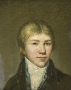 17歳のヘンドリック・アレンド・ヴァン・デン・ブリンクの肖像 作： Benjamin Wolff