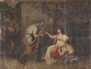 ヌミディアの女王、ソフォニスバの死 作： Benjamin Wolff