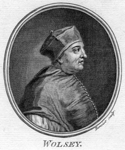 Thomas Wolsey c1475-1530、イギリスの政治家。 作： Benoist