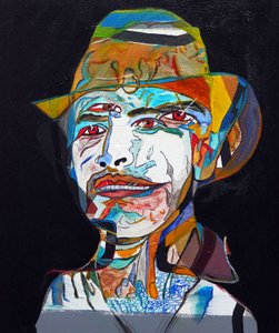 Surportrait : Marcos Alejandro Rosas Jassan, 2014（キャンバスに油彩）