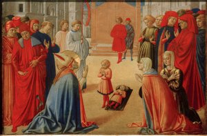 聖人ゼノビウスが死んだ少年を蘇らせる 作： Benozzo Gozzoli