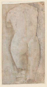 金星プディカ タイプの古典彫刻のスケッチ 作： Benozzo Gozzoli