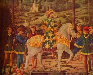 賢者の旅、1459-1461 作： Benozzo Gozzoli