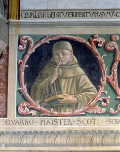 ジョンダンススコトゥス（c.1265-c.1308）1450 作： Benozzo di Lese di Sandro Gozzoli