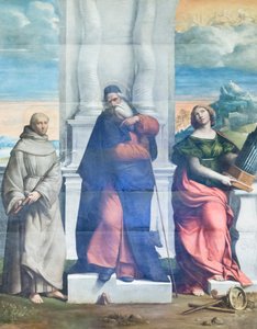 Saint Anthony the abbot, Anthony of Sicily and Cecily   1460868   ja       japanese Successfully Translated  Original: Mural depicting scenes from the Ramayana at Wat Phra Kaeo, the Royal Grand Palace, Bangkok, Thailand Translat: Mural depicting scenes fro 作： Benvenuto Tisi da Garofalo