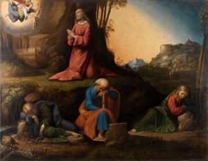 庭の苦悶、1524 作： Benvenuto Tisi da Garofalo