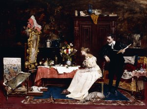 1883年に彼女の肖像画を発表 作： Berci de Karlovszkyn