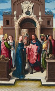 処女の結婚、c。 1513年。 作： Bernaert van Orley