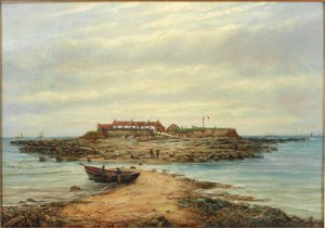 セントメアリーズ島、1885-95年頃 作： Bernard Benedict Hemy