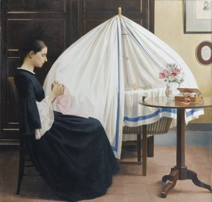 Delfina Boutet de Monvel (1896-1974) シルヴィのゆりかご作