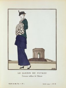 LE JARDIN DU PEYROU - Chéruit suit 作： Bernard Boutet de Monvel