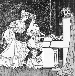 The Pianola、The Graphicの広告、1902年7月19日 作： Bernard Higham