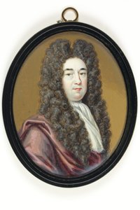 Edmund Dummer, Civil Engineer, Surveyor Of The Navy （アイボリーに水彩画 作： Bernard III Lens