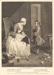 ガバナンス 作： Bernard Lépicié after Jean Siméon Chardin