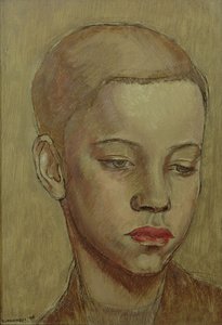 少年の頭 作： Bernard Meninsky