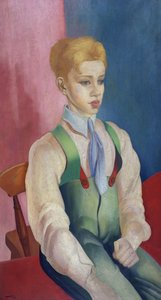 少年の肖像 作： Bernard Meninsky