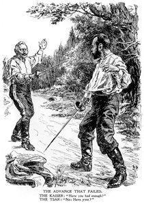 失敗した前進、第一次世界大戦、1914-1915、1920 作： Bernard Partridge