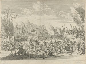ボーデグラーベンとズワンメルダムでのフランスの残虐行為、1672年 作： Bernard Picart (workshop of)