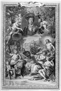 ベルナールドフォンテネル、1728〜1729年 作： Bernard Picart