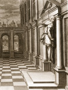 イフィスは1731年にアナクサレテを手に入れることができなかったことに絶望している 作： Bernard Picart