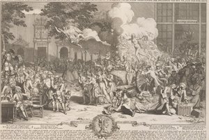 1720年の愚かさを記念する記念碑 モニュメント・コンサクレ・ア・ラ・ポスタリテとメモワール・デ・ラ・ホイル・インクロイアブル・デ・ラ・XX。 アンヌ デュ 18 世。 siecle / XXの愚かさの永遠の記憶に。 XVIIIの年。 世紀 (オブジェクトのタイトル) ひ 作： Bernard Picart