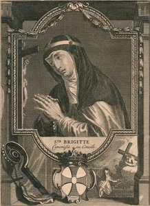 Ste。ブリジット、1713年。 作： Bernard Picart