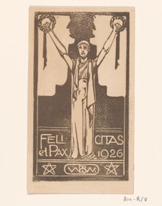 幸福と平和 1926 (オブジェクトの元のタイトル) 作： Bernard Willem Wierink