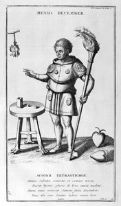 1757年12月の表現 作： Bernard de Montfaucon