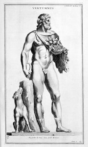 Vertumne、1757 作： Bernard de Montfaucon