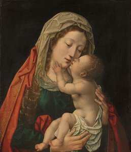 聖母子 作： Bernard van Orley (workshop of)