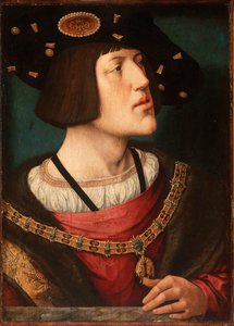 スペインのチャールズ5世の肖像（1500-1558） 作： Bernard van Orley
