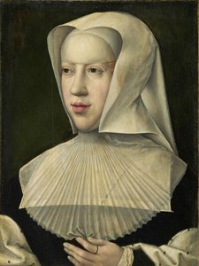 オーストリアのマーガレットの肖像1480-1530。 作： Bernard van Orley